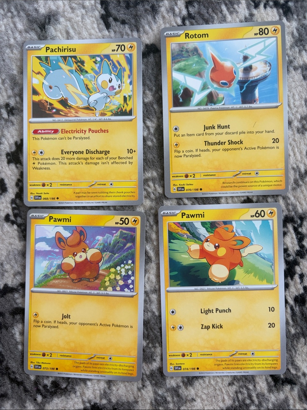 Large Scarlet & Violet Base Lot | 70 Unique Cards | Complete Starter Collection - Picture 7 of 15